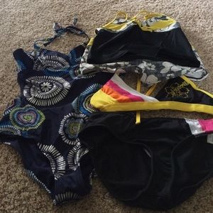Bundle of girls size 12-14 bathing suits