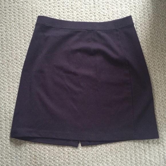 Purple Mini Skirt