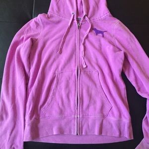 PINK pinkish/purple zip up