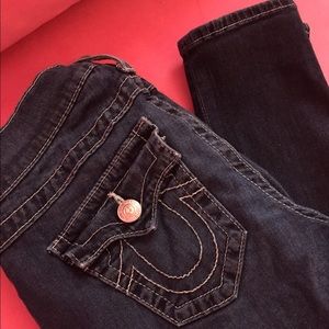 True Religion Dark Denim, skinny jeans