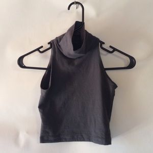 American Apparel: Grey Crop Top
