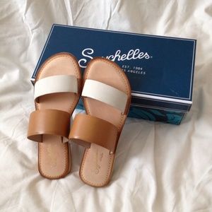 Seychelles shadow slip on sandals
