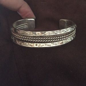Solid sterling silver bangle **SALE**