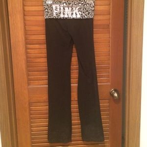 Victoria's Secret pink yoga pants