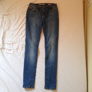 Zara stretch denim skinny jeans