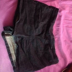 Delia's high waist jean shorts