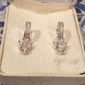 Beautiful Sterling Silver Mickey Mouse Earrings