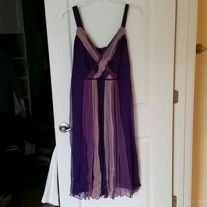 Purple summer dress