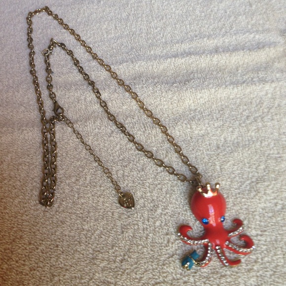 Betsy Johnson necklace with matching ring