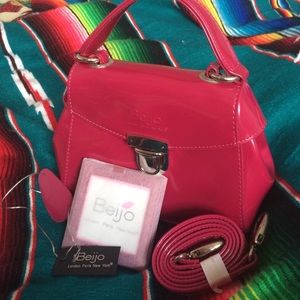 SALE Pink Beijo handbag and accessories bundle