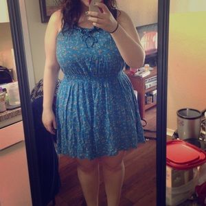 Blue sundress