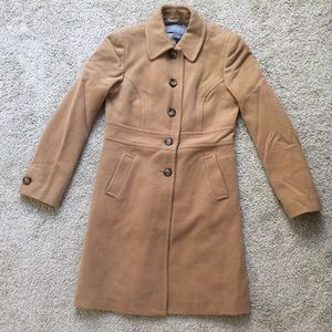 Ann Taylor Knee-Length Coat - size 0P