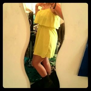Ali & Kris yellow summer dress