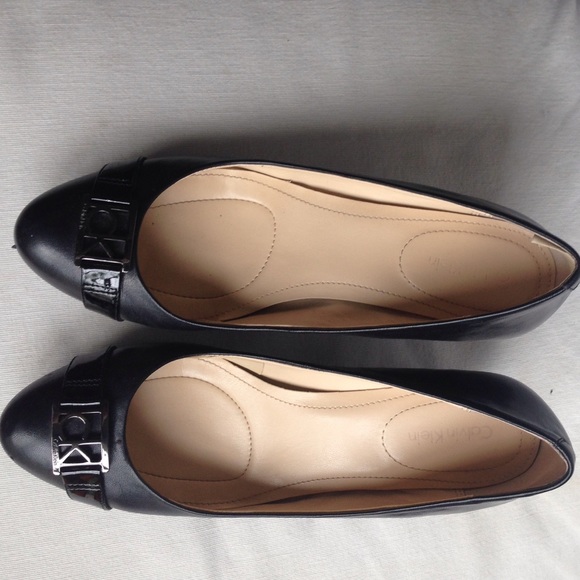 Leather Calvin Klein Wedges - Picture 4 of 4