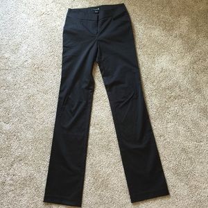 Black Straight Leg Pant