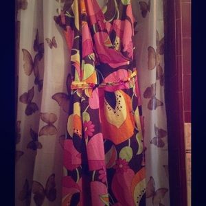 Multi Color Floral Dress