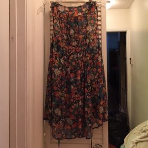 American rag floral tank