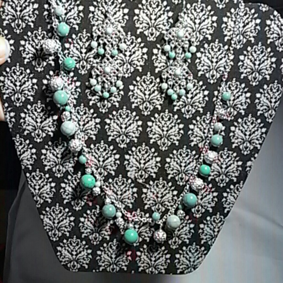 Chaps necklace and earring set