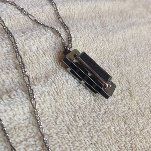 Harmonica necklace