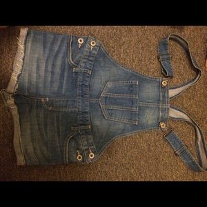 Abercrombie &Fitch kids overall jeans