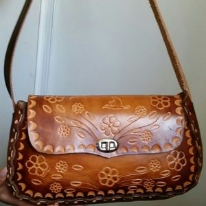 leather crossbody purse