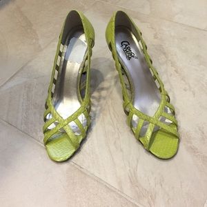 Lime Green heels