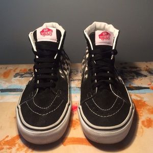 Vans off the wall; high tops