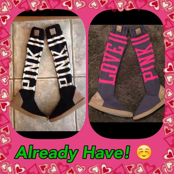 ISO VS Pink Mukluks - Picture 3 of 4