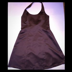 Brown bridesmaid dress