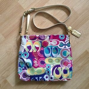 🌟COACH POPPY MULTICOLOR CROSSBODY BAG🌟