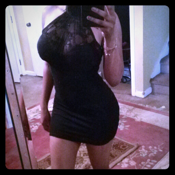 Lace clubbing dress