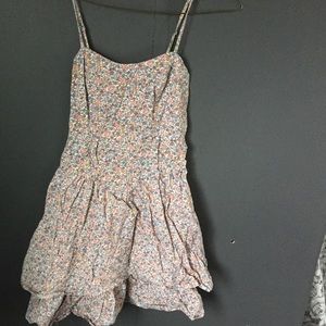 Floral spaghetti strap dress