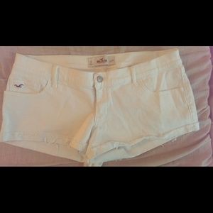 Hollister white shorts Size 13
