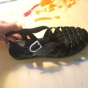jelly sandals