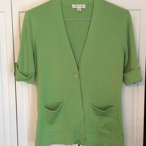 Coldwater Creek Sweaters - 💚 Green Coldwater Creek Cardigan