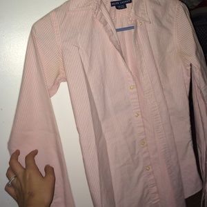 Button up dress shirt.