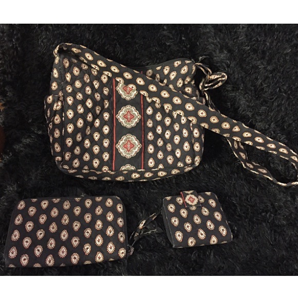 Retired "Molly Red Paisley" Vera Bradley set