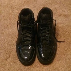 Shiny High Top Nike's Never Worn