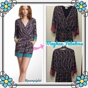 Meghan Fabulous Dresses - 🎉HP🎉GORGEOUS PRINT ROMPER ✨ Meghan Fabulous Dresses - 🎉HP🎉GORGEOUS PRINT ROMPER ✨