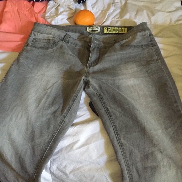 grey pants fairly new