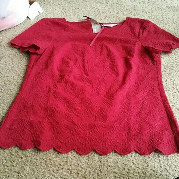 Loft red top