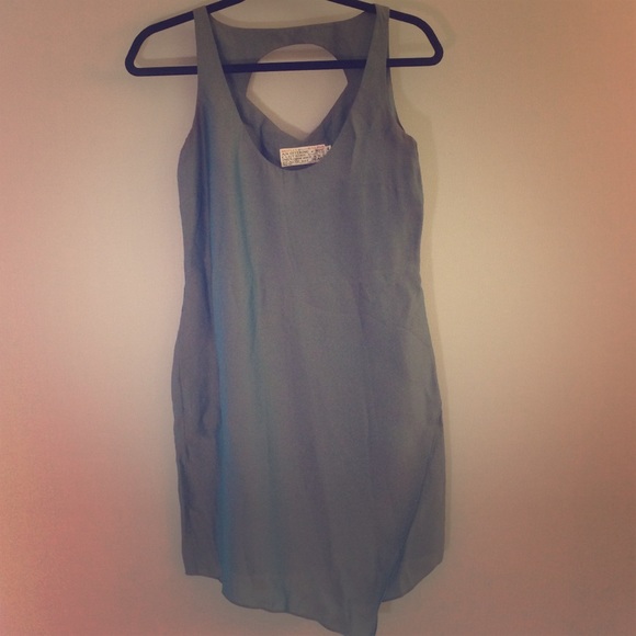 Iridescent Shipley & Halmos silk dress