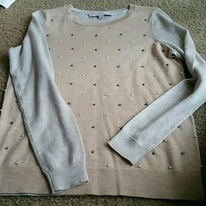 Loft embellished sweater