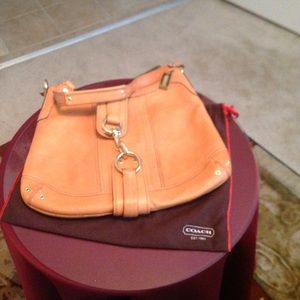 Coach leather bag