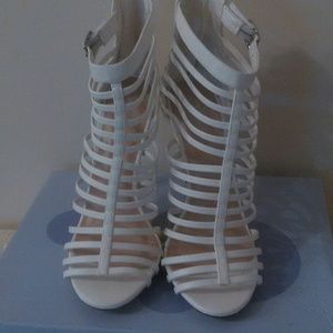 Brand New Size 9 White Sandals
