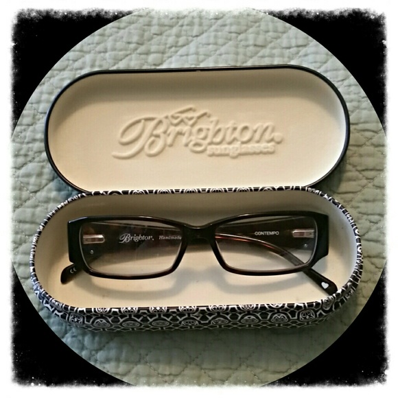 Glasses (for Reading)& Blue Infinity Scarf BUNDLE