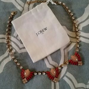 Coral J. Crew Necklace