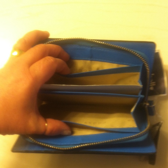 Blue "CROSS" wallet - Picture 2 of 4
