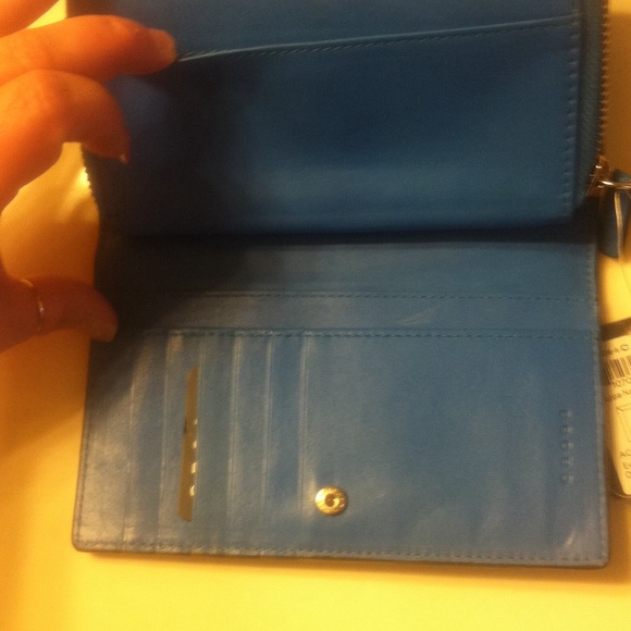 Blue "CROSS" wallet - Picture 4 of 4