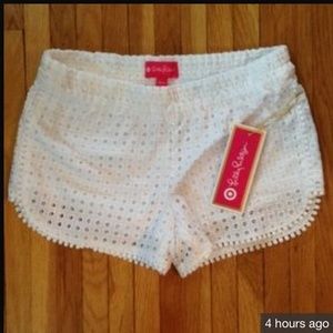 Lilly Pulitzer for target white shorts